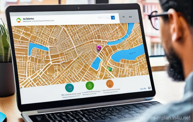 미디어 플래너의 지역 광고 시장 분석 - **Vibrant Local Market Scene:** A young, energetic female entrepreneur, around 28-35 years old, with...